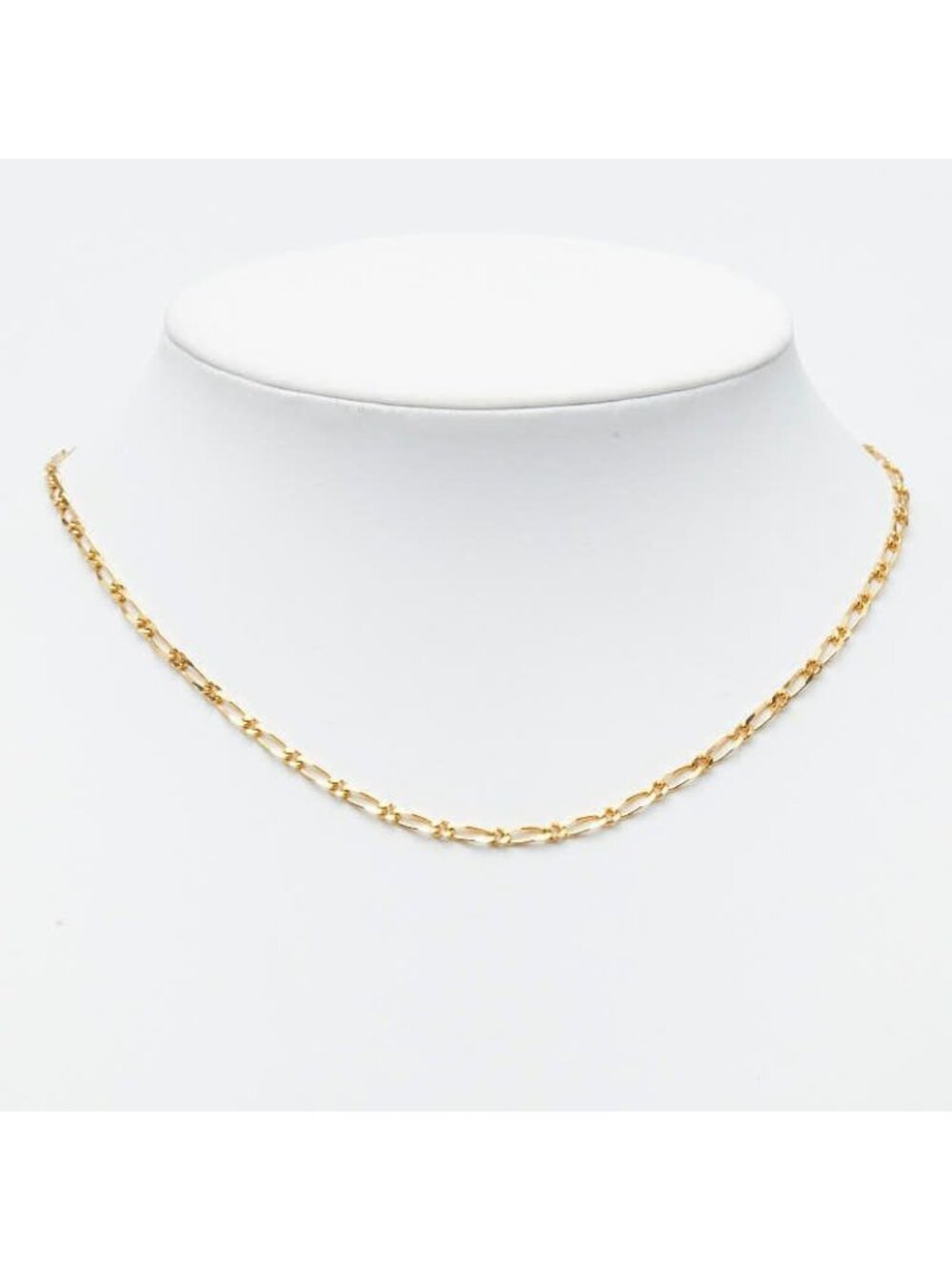 Chanel Vintage Chain Necklace Gold Plated